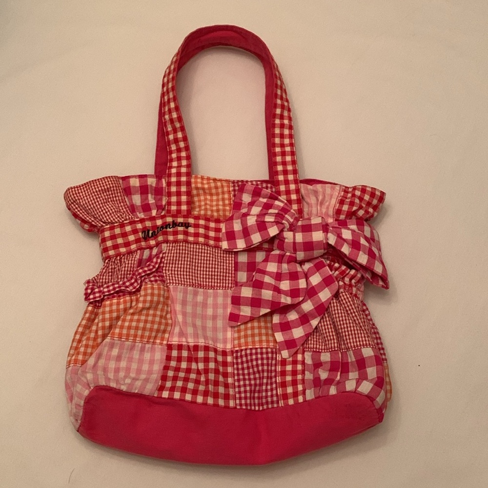 Unionbay patchwork quilted shoulder bag Y2K - Picture 5 of 9